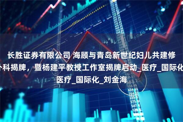 长胜证券有限公司 海顾与青岛新世纪妇儿共建修复重建外科揭牌，暨杨建平教授工作室揭牌启动_医疗_国际化_刘金海